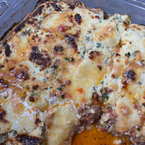 SÚPER LASAGNA DE ZUCCHINIS A LA BOLOGNESA