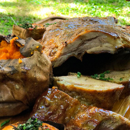 PECHITO DE CERDO A LA PARRILLA