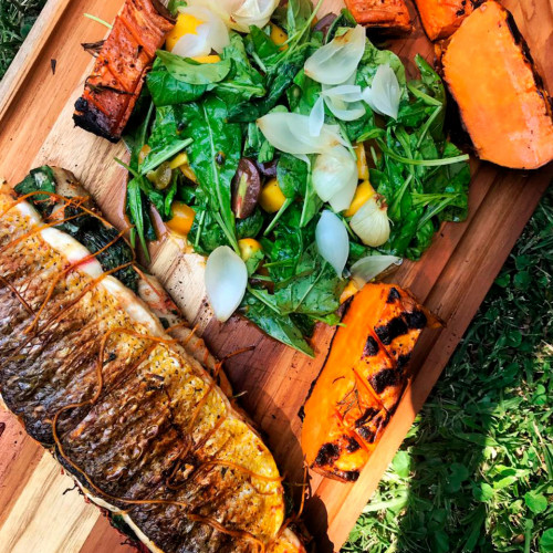 PESCADO DE RIO A LA PARRILLA