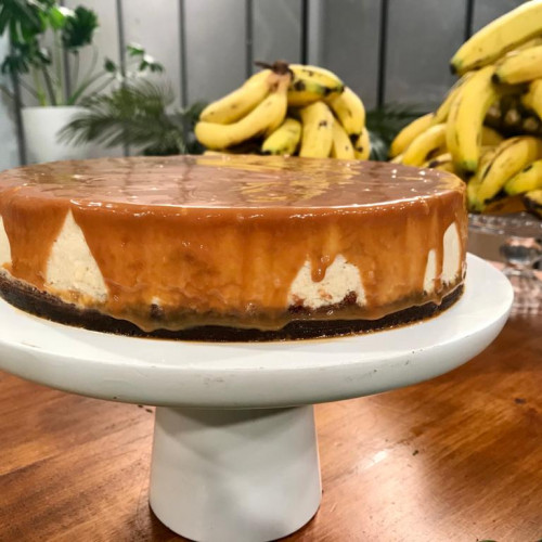 CHEESECAKE DE BANANA