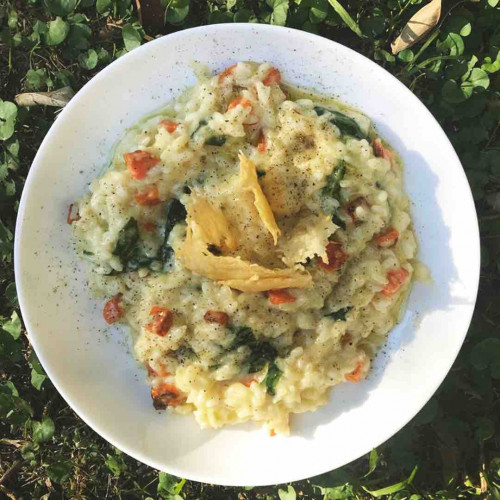 RISOTTO CON VEGETALES