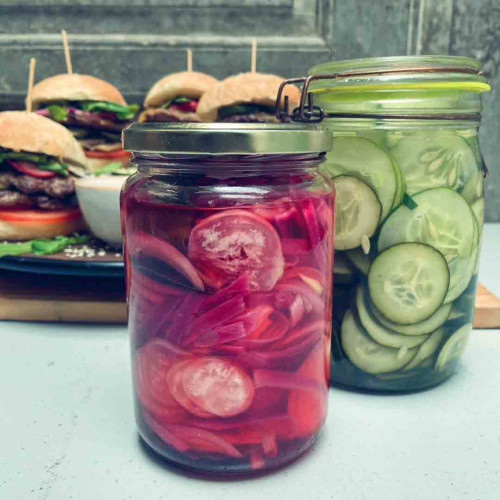 HAMBURGUESA CON PAN CASERO