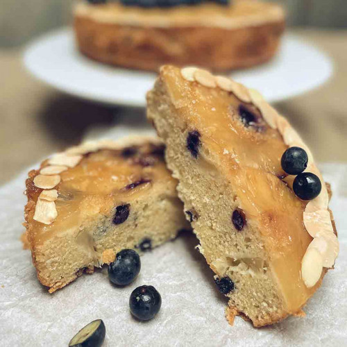 TORTA INVERTIDA DE ANANÁ EN LATA