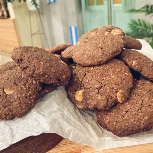 GALLETITAS DE  AVENA, CHOCOLATE Y NARANJA