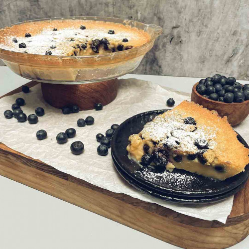 CLAFOUTIS DE ARÁNDANOS