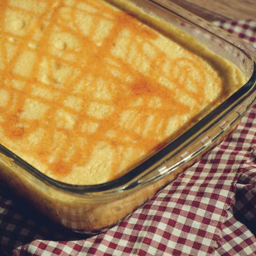 FLAN DE HARINA DE MAÍZ