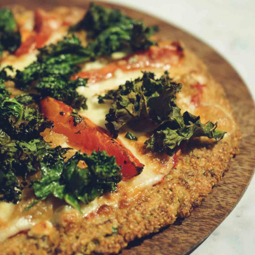 PIZZA DE QUINOA