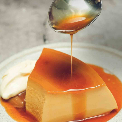 FLAN DE VAINILLA Y LECHE CONDENSADA