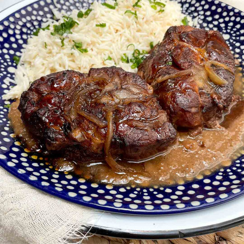 BONDIOLA AL HORNO CON ANANÁ