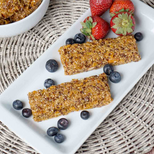 GRANOLA CASERA, BARRITAS DE CEREAL, YOGURT CASERO Y PAN INTEGRAL