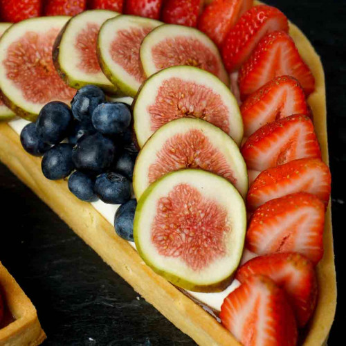 TARTA DE MASCARPONE Y FRUTOS ROJOS