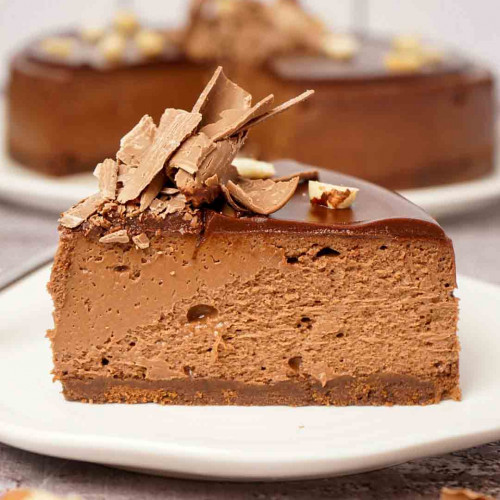 CHEESECAKE DE CHOCOLATE Y AVELLANAS