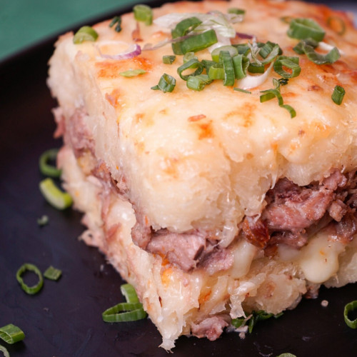 PASTEL DE MANDIOCA Y CERDO