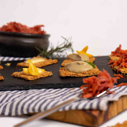 GALLETITAS DE AVENA FERMENTADA Y CHUCRUT