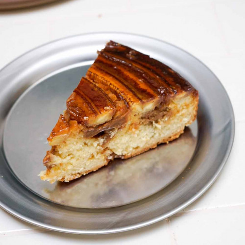 TORTA DE BANANA, COCO Y DULCE DE LECHE