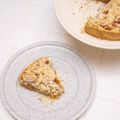 TARTA DE MANZANAS CARAMELIZADAS CON CRUMBLE