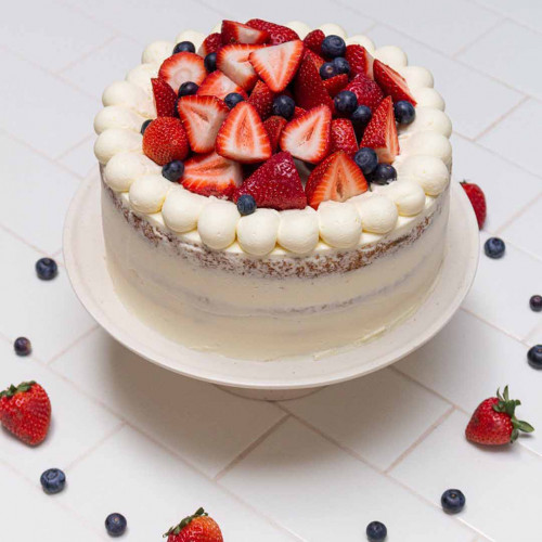 TORTA DE FRUTOS ROJOS