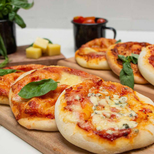 PIZZAS INDIVIDUALES RELLENAS