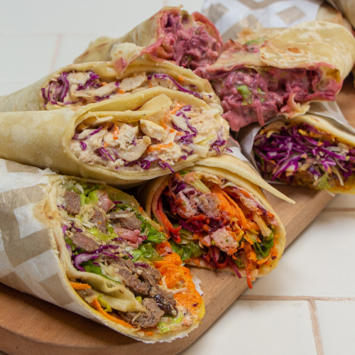 WRAPS CON CARNE RECICLADA