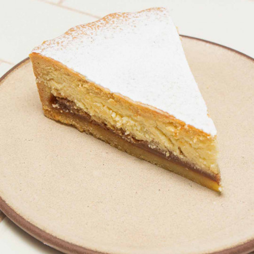 TARTA DE RICOTA Y DULCE DE LECHE