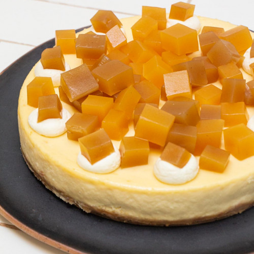 CHEESECAKE CON DULCE DE BATATA