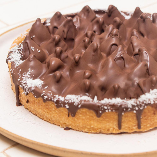 TORTA CONITOS DE DULCE DE LECHE BAÑADA EN CHOCOLATE