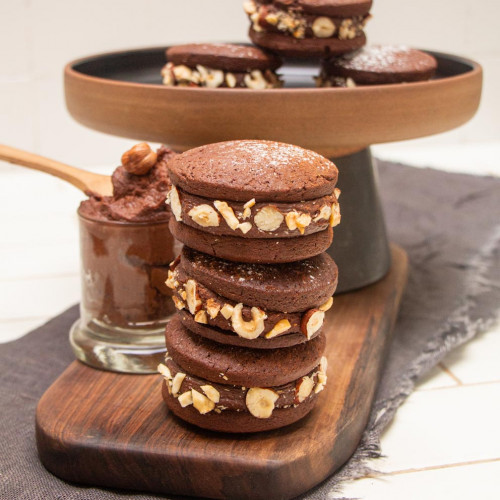 GALLETITAS DE AVENA Y NUTELLA