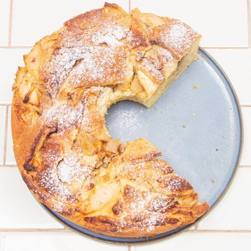 ROSCA TRENZADA DE MANZANAS