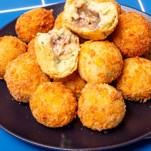 CROQUETAS DE PAPA RELLENAS