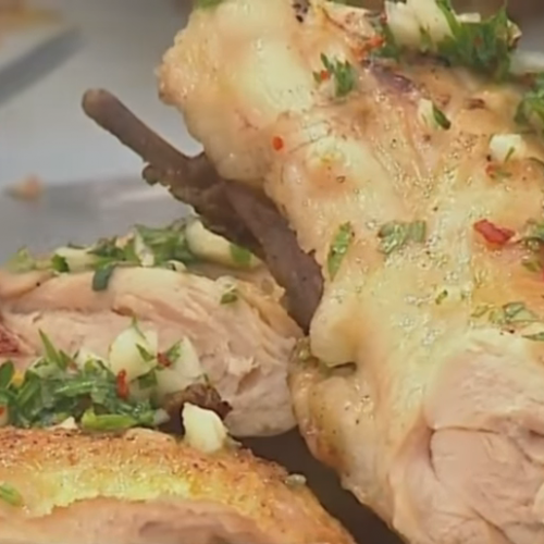 Pollo a la rana y provenzal