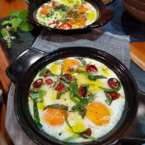 Huevos al horno