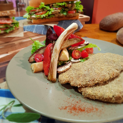 Milanesas de arroz