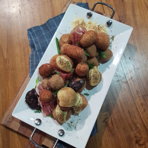 Croquetas y buñuelos