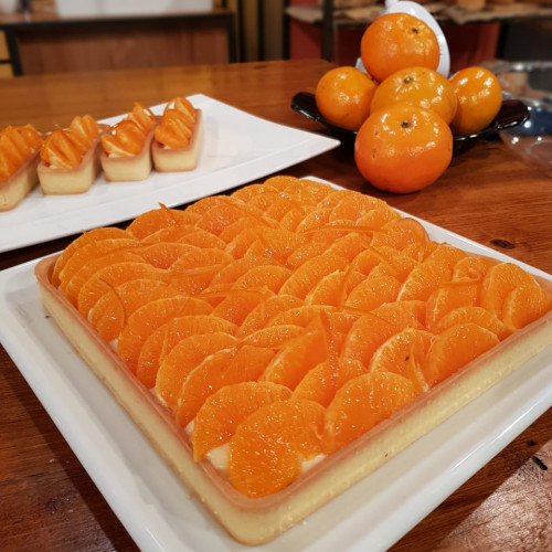 Tarta de mandarinas