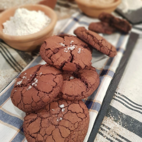 Galletas de choco y centeno