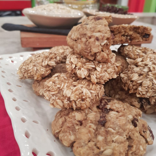 Cookies de avena y pasas