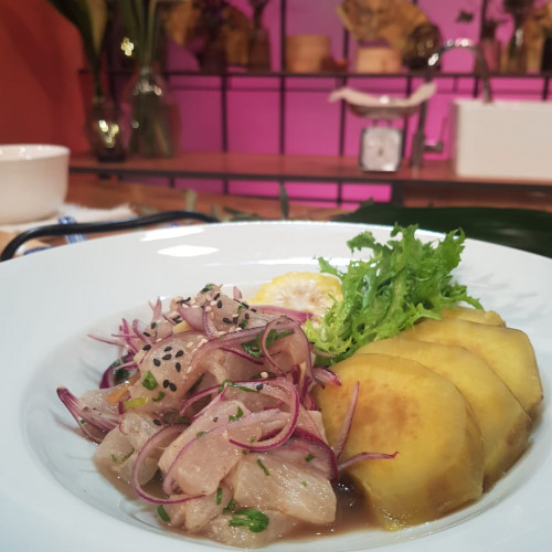 Ceviche de lenguado