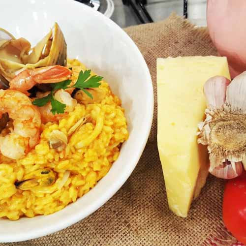 Risotto de mariscos por Gonzalo D´Ambrosio