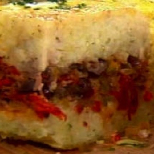 Rosca salada de arroz recargada