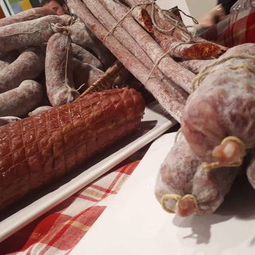 Salame casero para grandes picadas