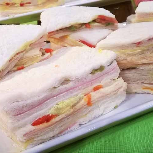 Sándwiches de miga para la playa