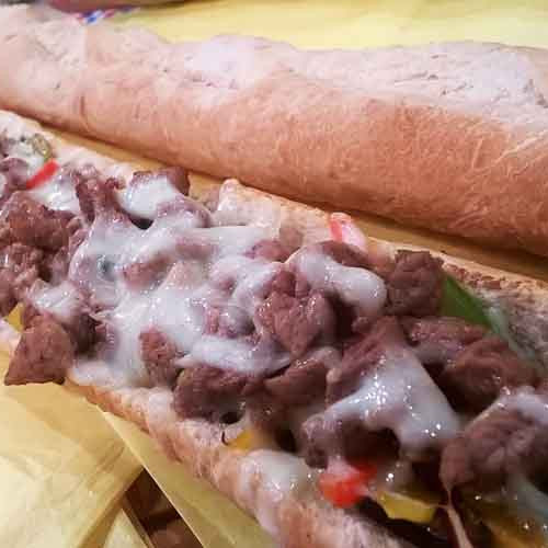 Sándwiches saludables en baguettes