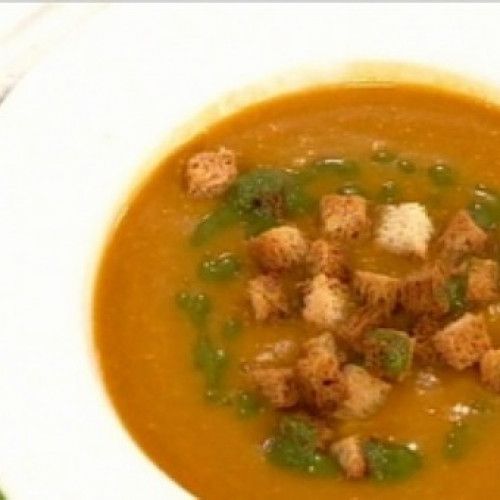 Sopa crema de calabaza