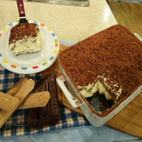 Tiramisú en 5 pasos