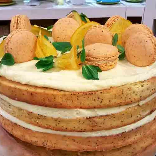 Torta bomba de limón por Damián Betular