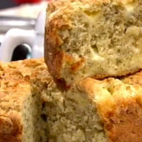 Torta de queso y cebolla