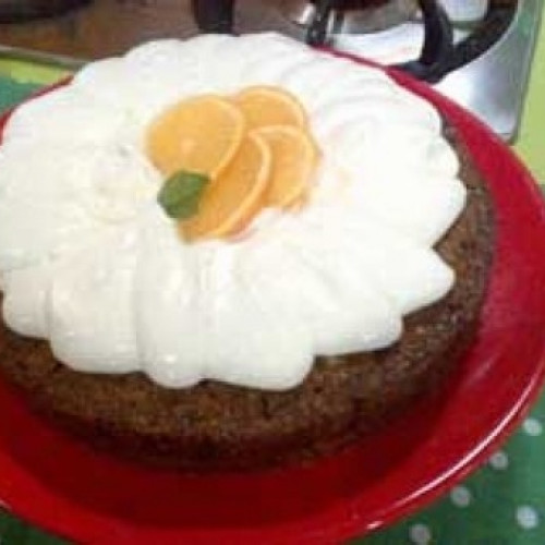 Torta húmeda de naranja