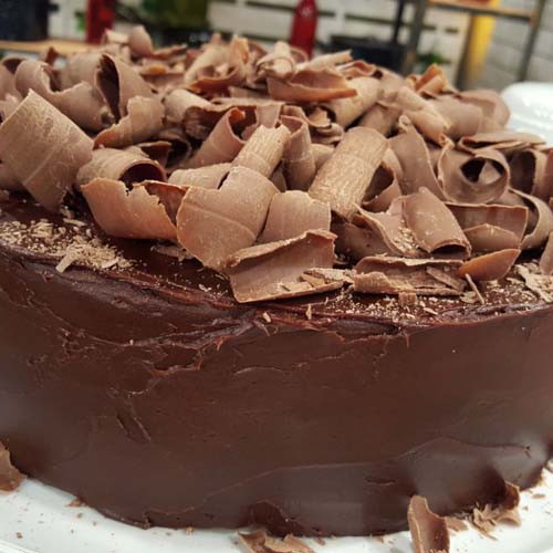 Torta lujuria toda de chocolate