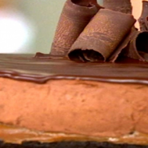 Torta mousse de chocolate