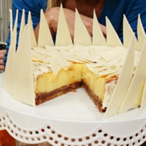 Torta velero de mandarinas